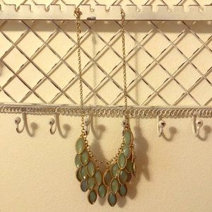 Charming Charlie‘s Peacock sStatement Necklace